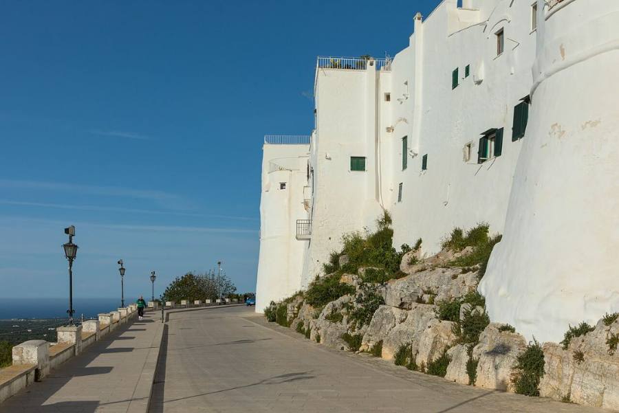 Le mura della città bianca